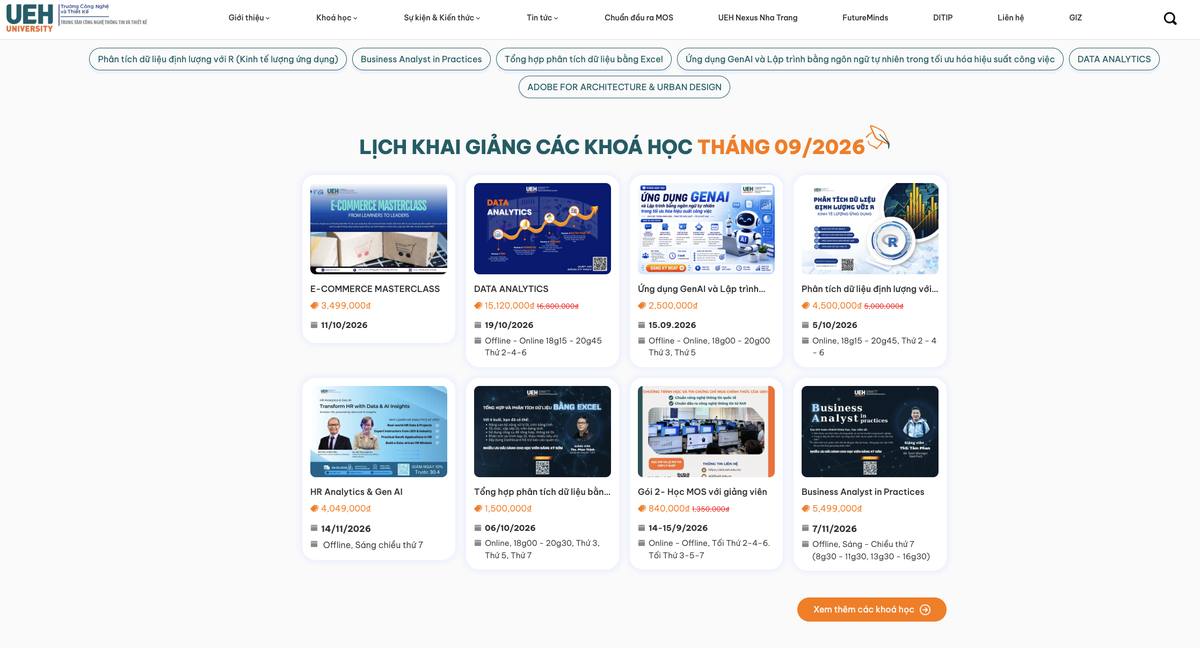 Course campaigns